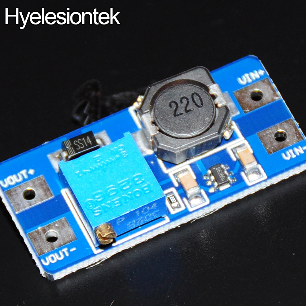 

10pcs MT3608 DC DC Step Up Converter Booster DC-DC Boost Power Supply Module Adapter Output 2A 28V Step Up Power Board MT3608