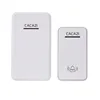 CACAZI Smart Wireless Doorbell DC battery-operated Waterproof led light Home Cordless Calling bell 48 CHime 6 volume Ring ► Photo 3/6