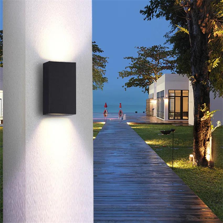 

6W LED Aluminum Wall Lamp Porch Light Wall Sconce Outdoor Waterproof Wall Light Garden Lights Modern wall lights BL02