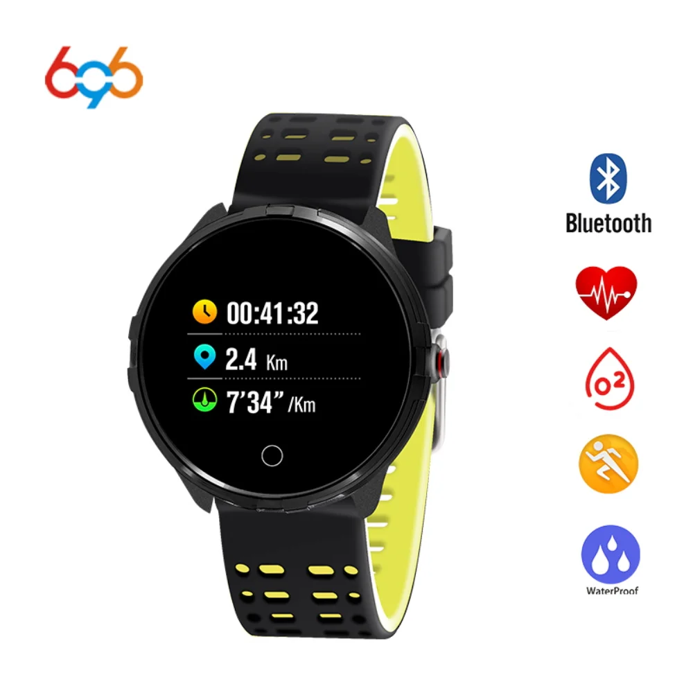 

696 X7 Smart Bracelet Heart Rate Monitor Pedometer Sleep Tracker IP68 Waterproof Fitness Tracker Smart Band for Android IOS