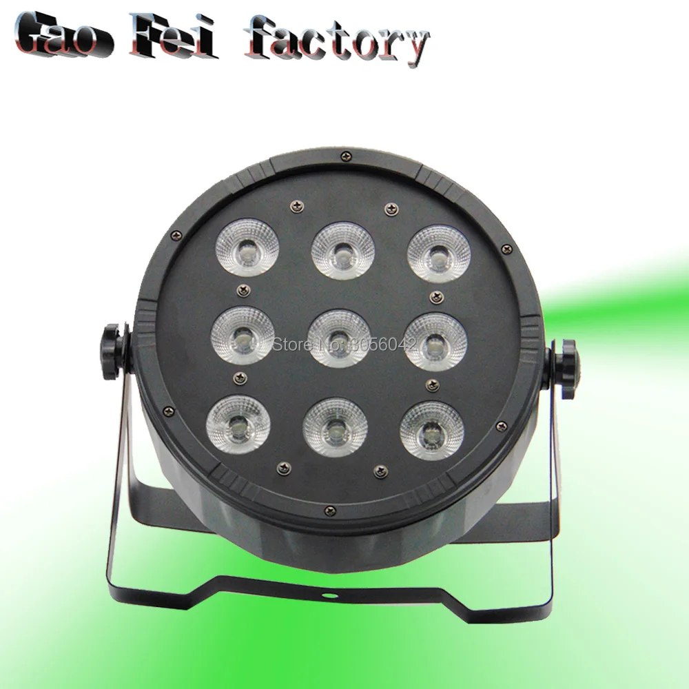 

Par Can 9 RGBW LED 7CH DMX512 DJ Stage Lighting for Wedding Event Festival