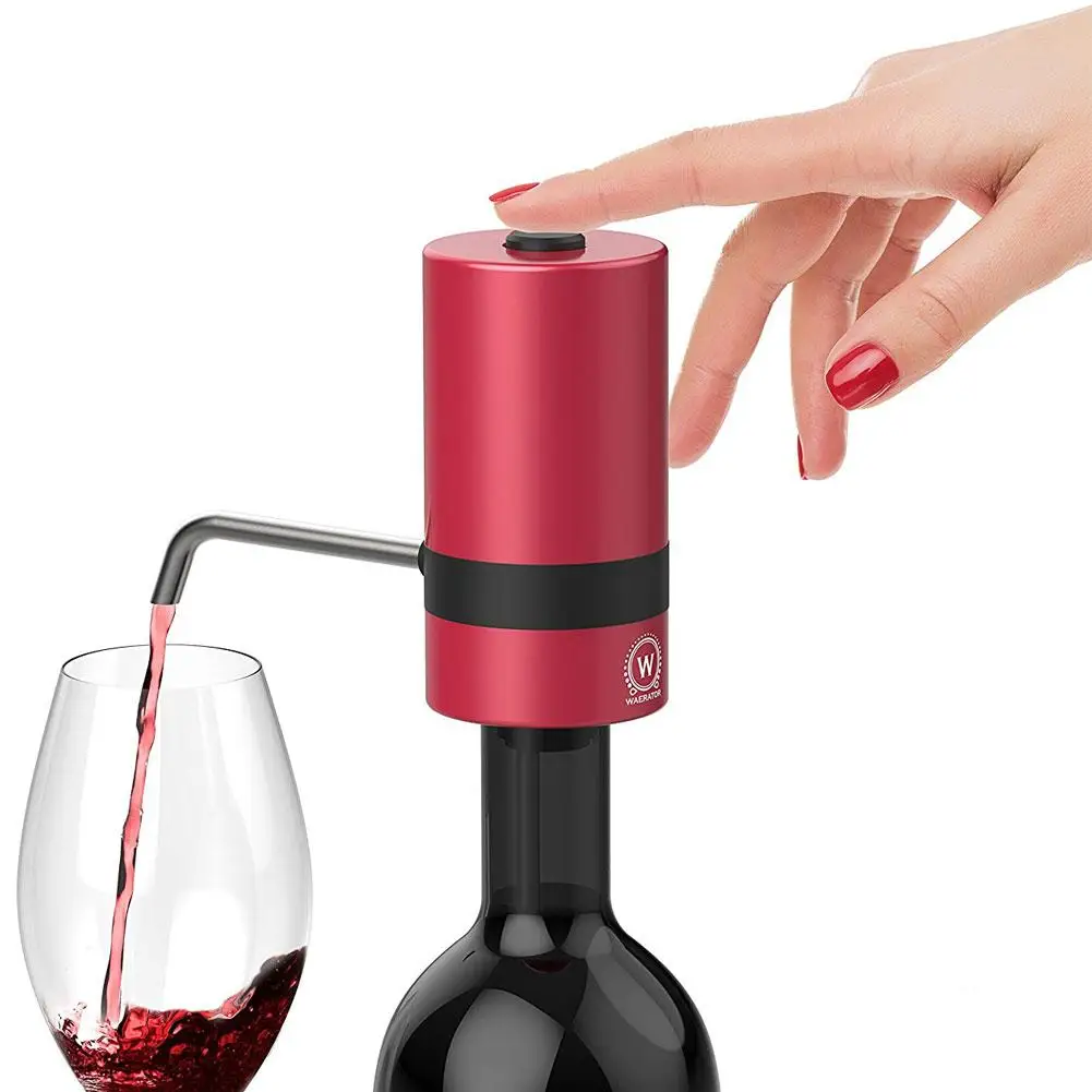 

Plastic Portable Smart Electric Automatic Red Wine Pourer Aerator Decanter Dispenser