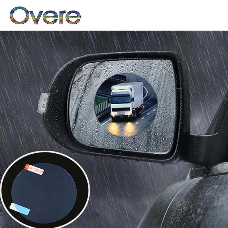 Overe 1 комплект Автомобильное зеркало заднего вида противотуманная