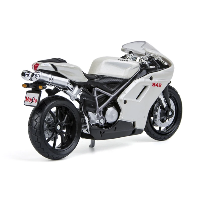 Модель мотоцикла Maisto 1:18 Ducati 848 модель из сплава миниатюрная гоночная игрушка для