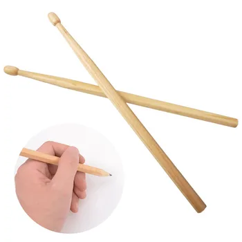 Baquetas Suck UK Wood Drumsticks Pencil Log Manufacturing Baqueta HB Writing Safe Non-toxic Pencil Drumsticks оригинальный подарок suck uk musical ruler