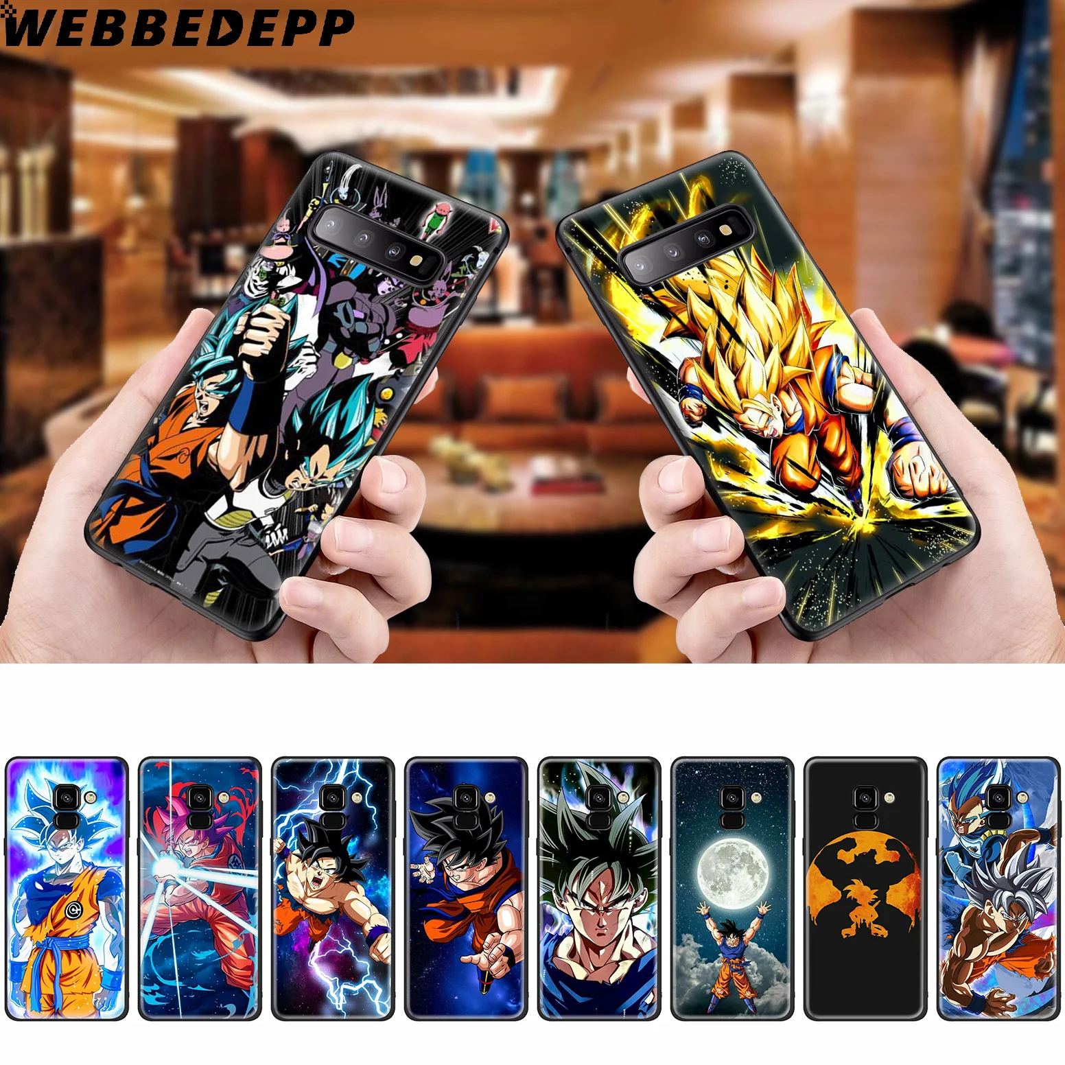 WEBBEDEPP Dragon Ball Z Goku Super Silicone Case for Samsung Galaxy A3 A5 A6 A7 A8 A9 A10 A20 A30 A40 A50 A70 M10 M20 M30 |