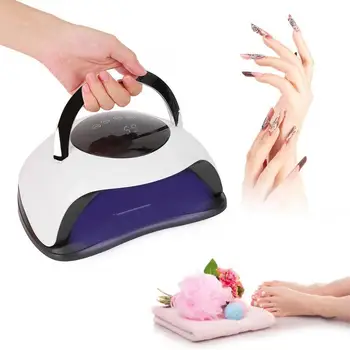 

72W Portable LED UV Gel Nail Polish Dryer Lamp Nail Curing Machine Manicure Tool Nail Polish Drying Lamp