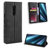 Flip Cover For Sony Xperia 1 Case Wallet Card Stand Magnetic Book Cover For Sony Xperia1 J8110 J8170 J9110 Phone Cases 1