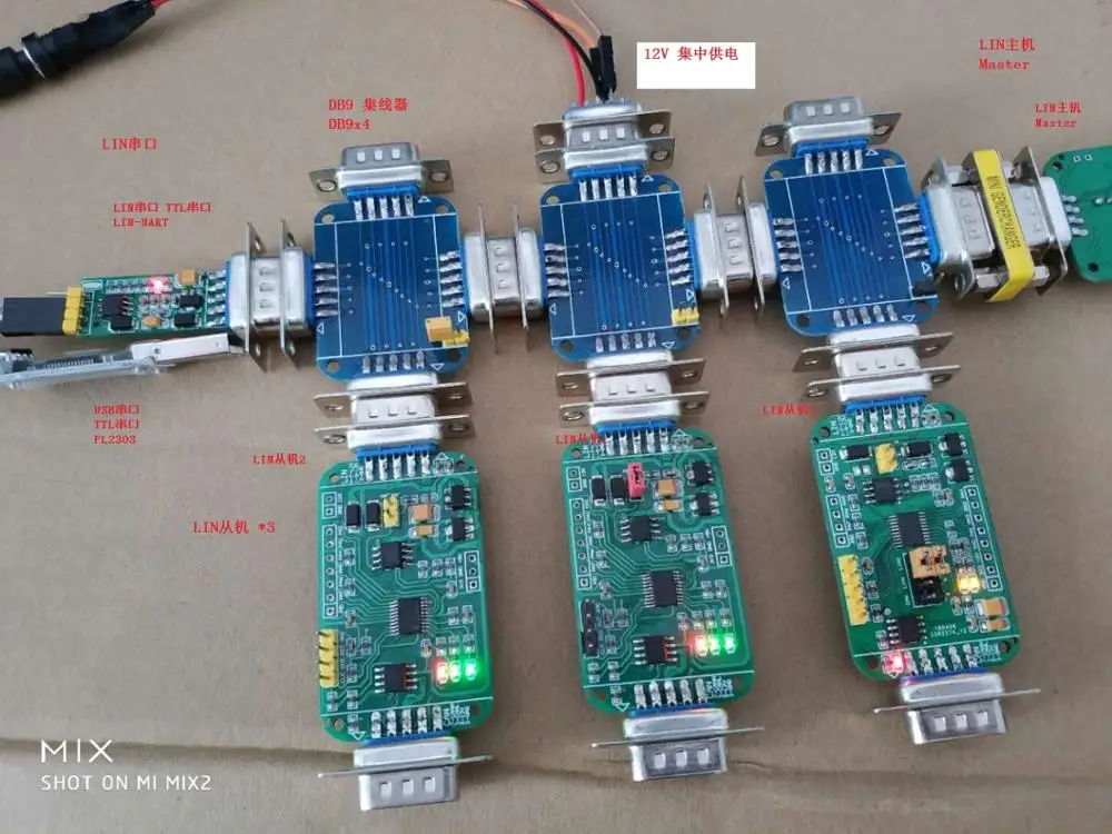 Для LIN bus slave демо плата LIN/CAN макетная STM32F042F4P6 TJA1020|FM-трансмиттеры| |
