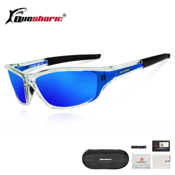 

QUESHARK Polarized Cycling Sunglasses Running Men Oculos Ciclismo Sports Fishing Hiking Glasses Bike Eyewear gafas ciclismo