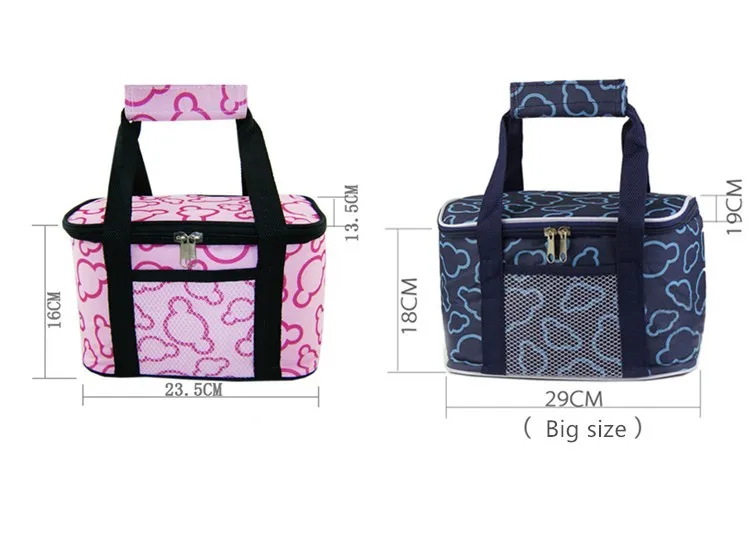 Cooler Bag Thermal Food Insulation Cans Storage Picnic Lunch Shoulder Tote Bag Waterproof Box Cars Ice Keeping Bags Pack bolsa (2)