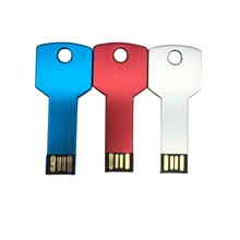 Настоящее USB 2.0 USB Flash Drive 32 ГБ 16 ГБ 8 ГБ Водонепроницаемый Металл моды ключ флешки Memory Stick Flash накопитель подарки/привод/ручка