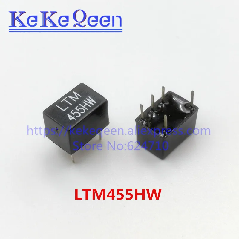 LTM455HW LTM 455HW 455HW 455H 455 LTM455H 2+ 3 знака после 5Pin DIP-5 455 кГц