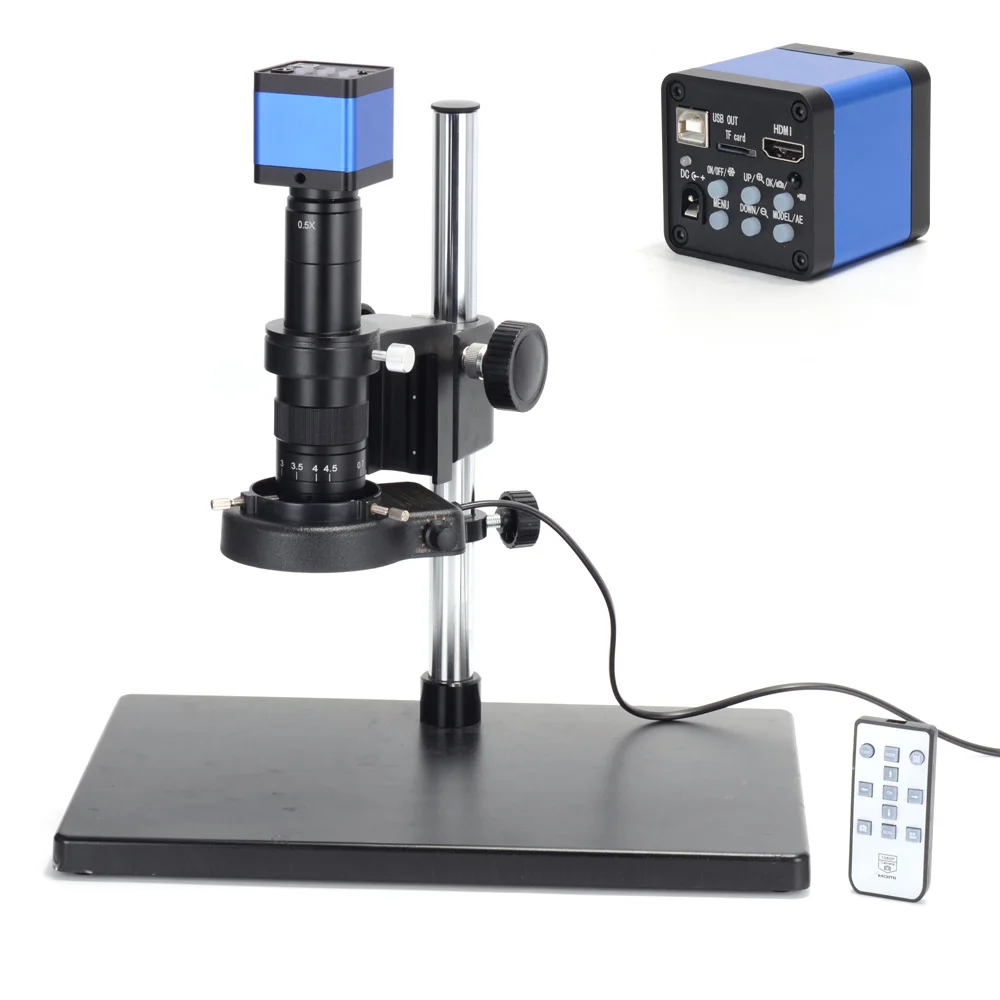 MikroCam EU Prise Cámara de Microscopio con Sensor CMOS para Todos Los Microscopios HDMI 64G de La Industria 
