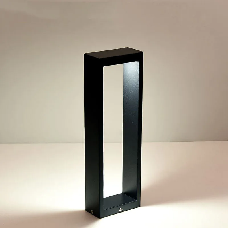 

Modern simple outdoor lawn light,rectangle shape creative garden corridor residential yard lampsH:40cm 5W