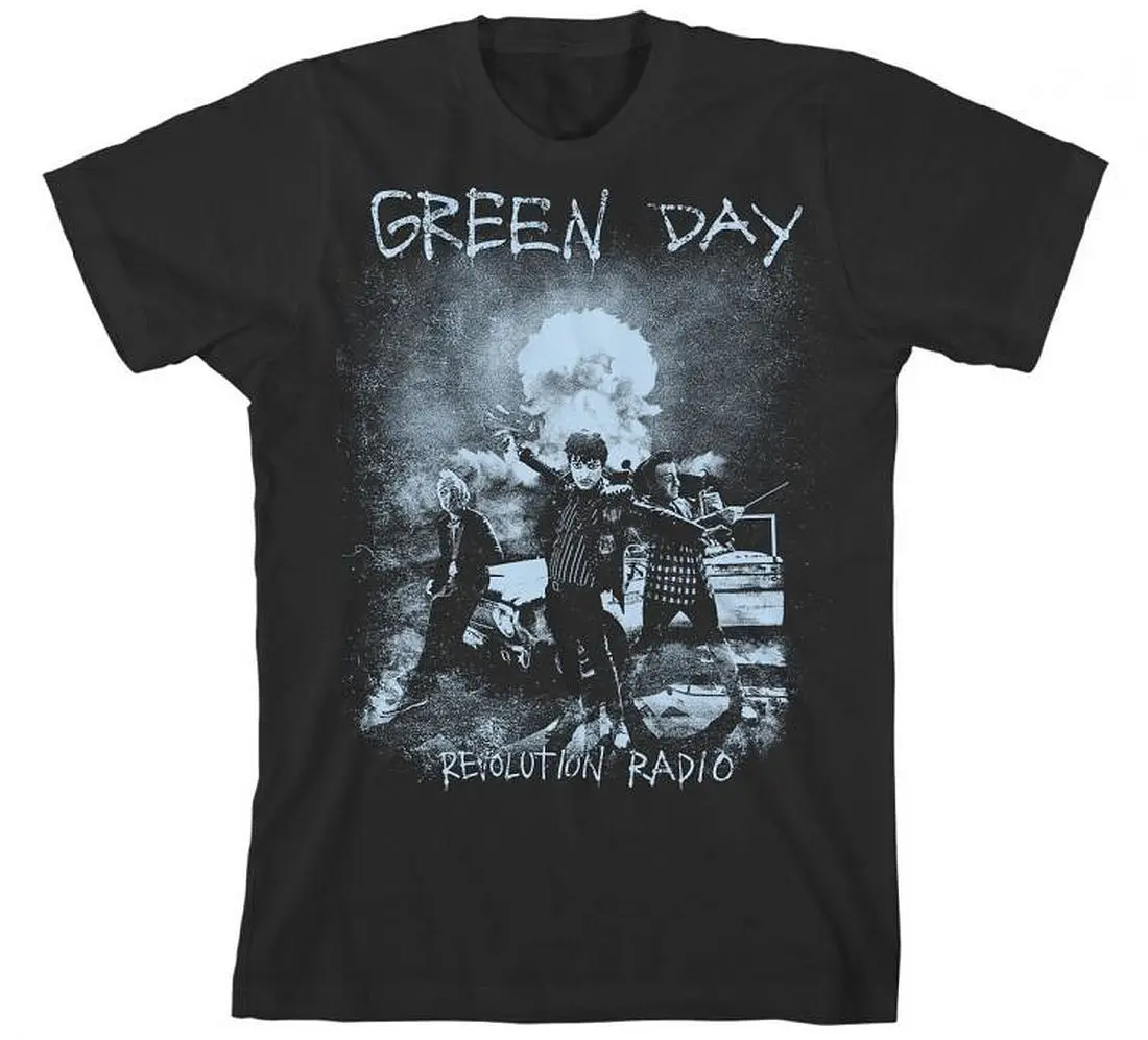 Green Day Nuke/футболка все размеры Новые Летние Стильные футболки с принтом для мужчин