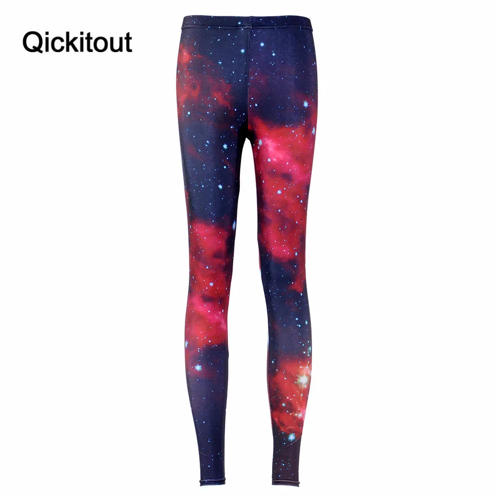 

Drop Shipping Hot New Fashion Women Space print Pants Leggings fitness punk women legging pants