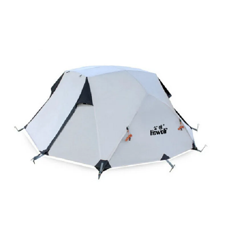 Outdoor double double aluminum rod tent More than four seasons and wild