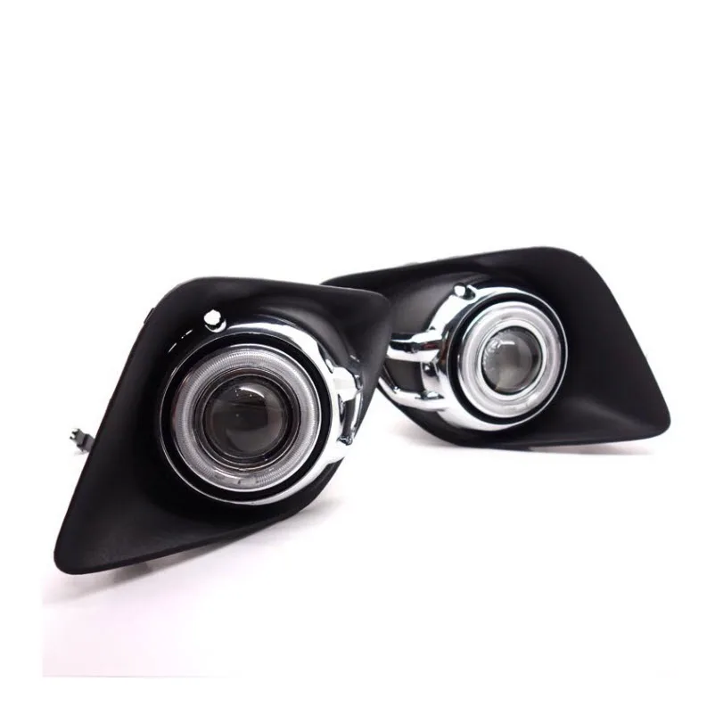 Для Mitsubishi ASX RVR 2011 2012 COB LED Ангельские глазки DRL желтый сигнал светильник H11