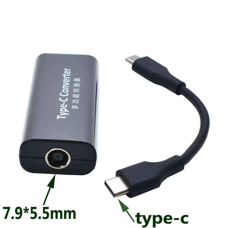 65W USB Type C Adapter Charger Converter Dc Power Jack Connector for ...