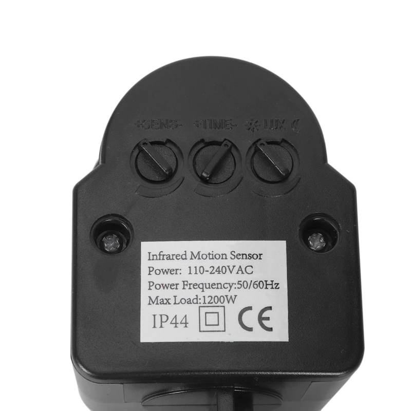 Ac110V ~ 240V extérieur Pir capteur de mouvement interrupteur applique murale lampe 180 degrés capteur détecteur Pir détecteur de mouvement LED commutateur
