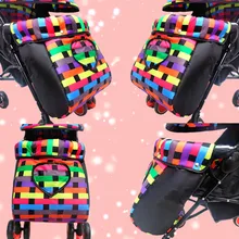 Утолщенные Носки с капюшоном для детской коляски с хлопковой подкладкой и защитой от дождя