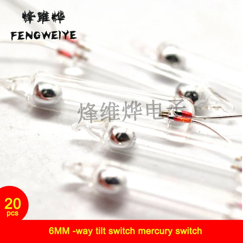 

6MM -way tilt switch mercury switch ( 20 )