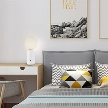 Modern Led Table Lamp White Glass Ball Desk Lamps for Living Room Reading Lamps Table Bedroom Bedside Office Decor Stand Light creative corsair eye watch desk lamps led cartoon animals kids room bedroom bedside table lamp feeding reading light