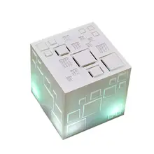 Мини портативный Bluetooth динамик спортивная TF карта FM 6 Вт стерео звуковая панель с светодиодный динамик с подсветкой