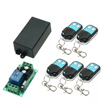 

universal RF Wireless Remote Control light Switch DC12V 1CH transmitter receiver Learning code 433mhz