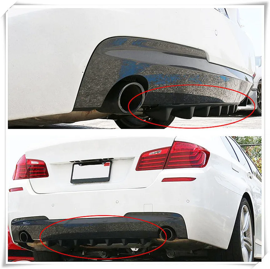 

car Rear Lip air Diffuser Fin for BMW X7 X1 M760Li 740Le iX3 i3s i3 635d 120d 120i Beat Avalanche 34 M8 M550i