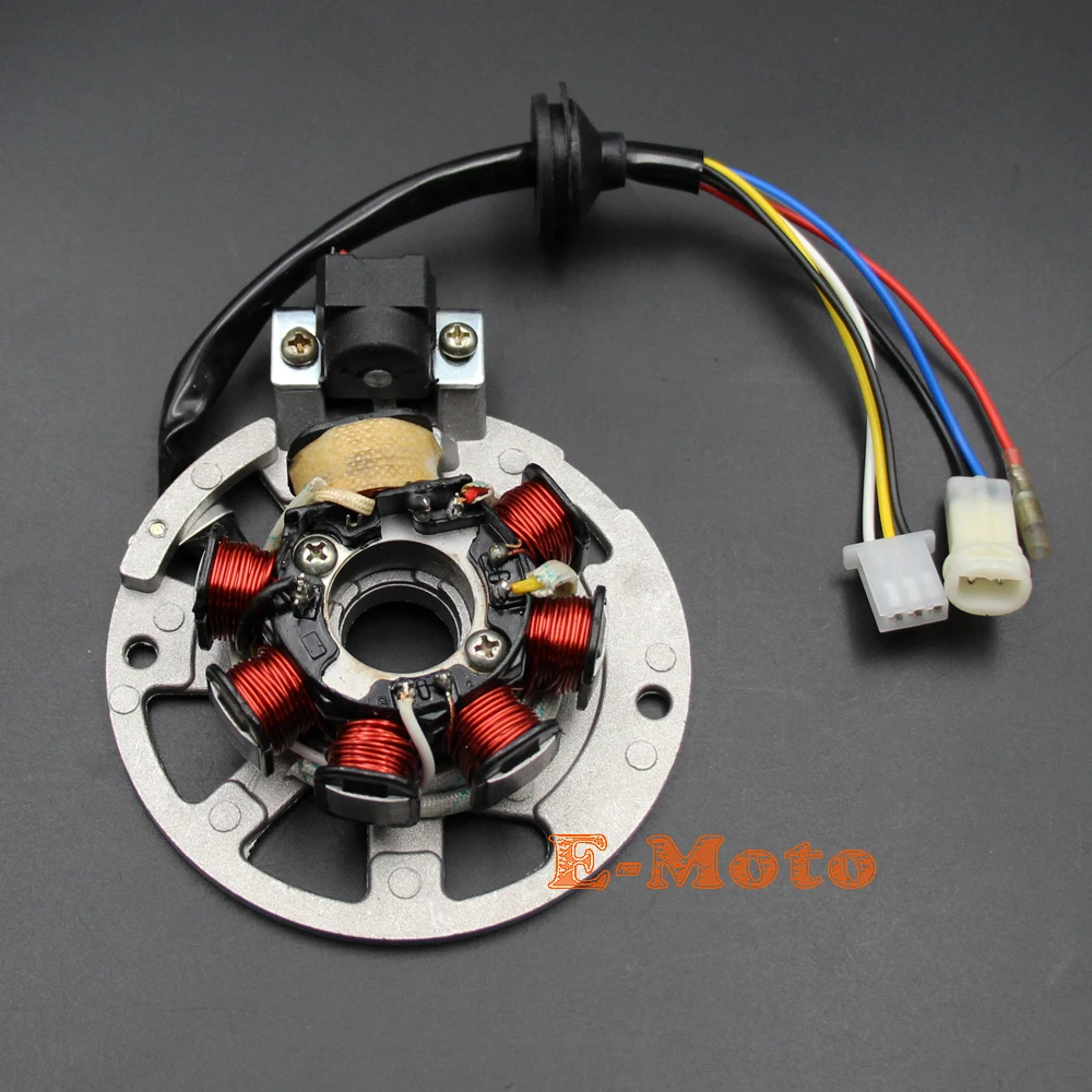 50cc Scooter New Stator Magneto For 2-Stroke 49cc 50cc