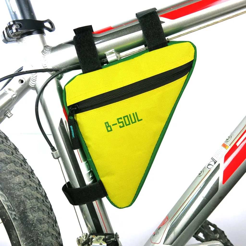 Flash Deal Triangle Bike Bag Front Tube Frame Cycling Bicycle Bags Waterproof MTB Road Pouch Holder Saddle Bicicleta Bike Accessories 10