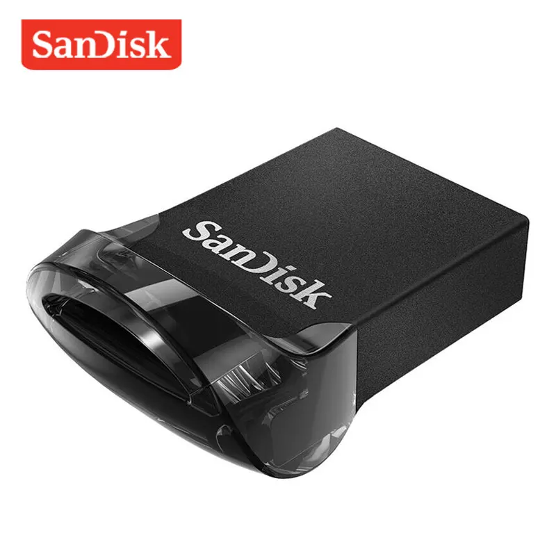 SanDisk Ultra, USB флеш-накопитель, супер мини-накопитель, 16 ГБ, 32 ГБ, 64 ГБ, 128 ГБ, 256 ГБ, USB 3,1, карта памяти, до 130 МБ/с