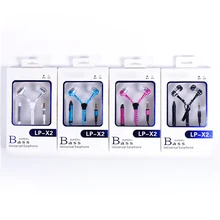 50 шт. qijiagu Универсальные наушники-вкладыши стерео бас гарнитуры креативность молния металлические наушники микрофон затычки наушники