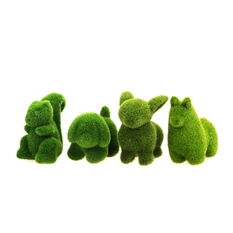 

Cool Artificial Fake Faux Emulation Animal Fuzzy Skin for Garden Flower Pot Decor #76758
