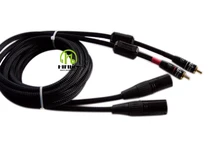 Dual RCA to Dual XLR 3pin Male Audio Cable For Microphone Amplifier Mixer Mixing Consoles 2RCA TO 2XLR free shpping