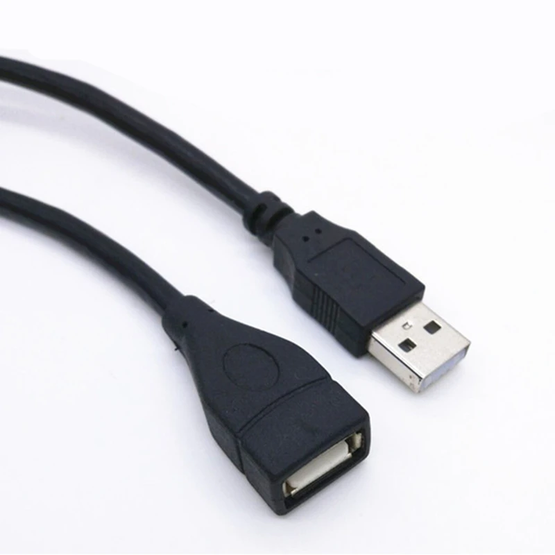 Rankman USB Extension Cable USB2.0 Datum Cable Male to Female Data Sync Extender Cord Extension Connector for Computer PC Mouse