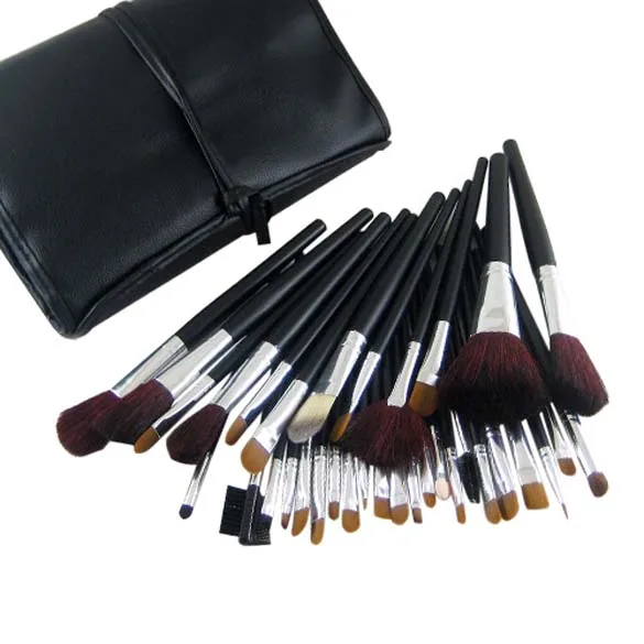 Best Price 34 Pieces Comestic with Black Case Professional Makeup Accessories Brushes Tools Foundation Brush Sets & Kits High Quality Best Price 34 Pieces Comestic with Black Case Professional Makeup Accessories Brushes Tools Foundation Brush Sets & Kits High Quality