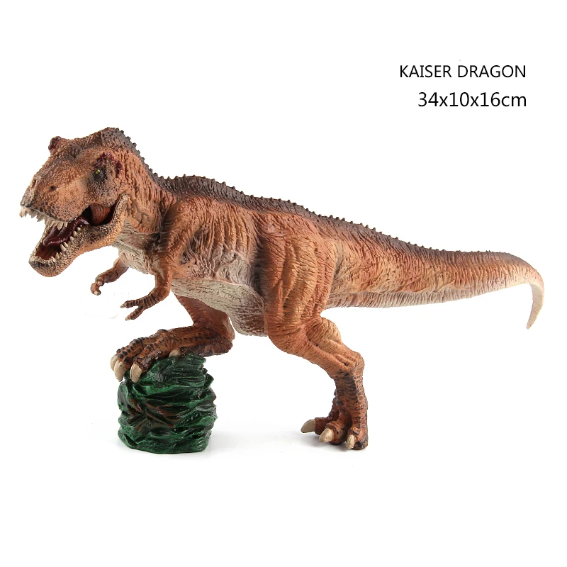 Мир Юрского периода игрушки животных Kaiser Dragon Giganotosaurus пластик Spinosaurus динозавр