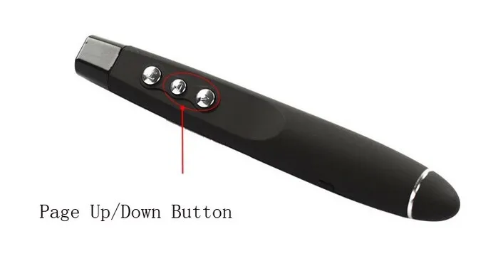 Беспроводной пульт дистанционного управления с USB приемником для презентаций
