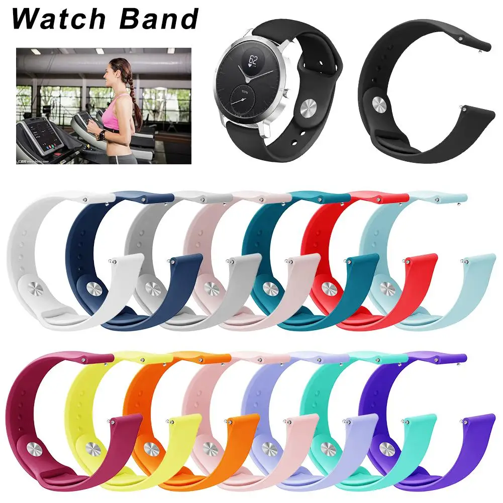 

Universal Watch Band Strap For NOKIA STEEL HR WITHING STEEL HR 40mm Samsung Galaxy Active Gear S2 Garmin Vivoactive 3 Amazfit