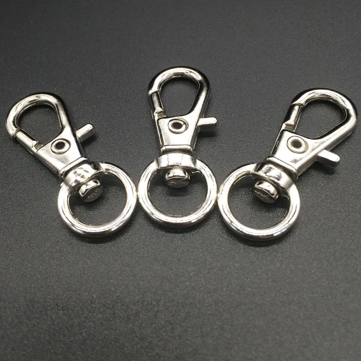 20 шт. Шпилька для ключей 32 мм|lobster clasp|swivel lobster claspring findings |