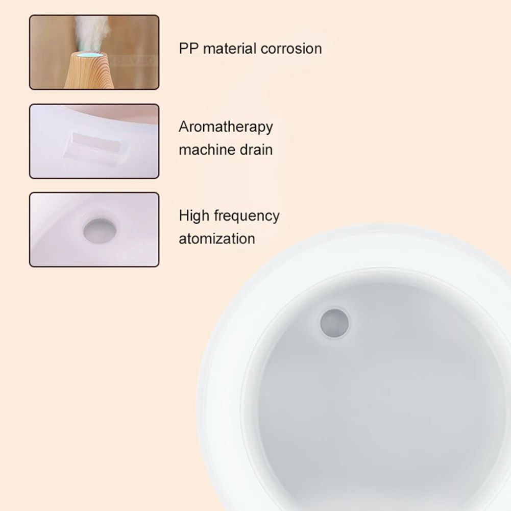 300 мл увлажнитель воздуха эфирные масла диффузор лампа для ароматерапии Электрический аромат тумана для офис спальня