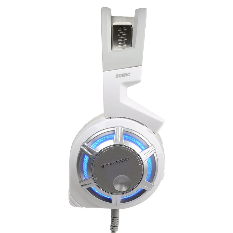 Somic G926 USB игровая гарнитура с микрофоном светодиодный светильник для ПК Игры