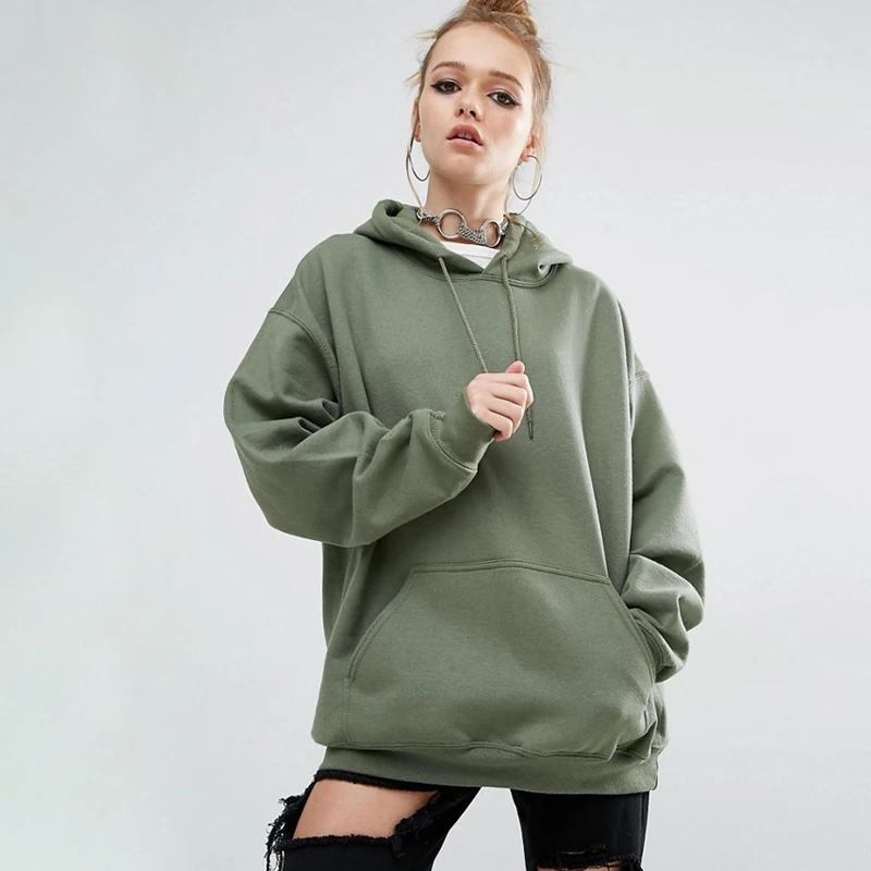 2018 толстовки Для женщин 4XL Повседневное дамские свитшоты с длинным рукавом