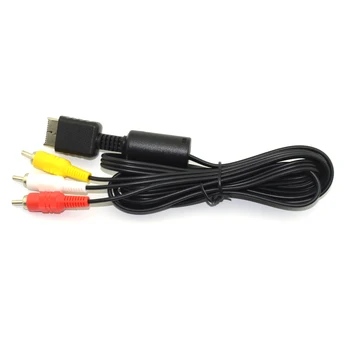 50PCS High quality for Playstation 2 3 for PS3 Game HDTV Audio Video RCA AV Cable for PS3 PS2 AV Component Cable 50PCS High quality for Playstation 2 3 for PS3 Game HDTV Audio Video RCA AV Cable for PS3 PS2 AV Component Cable