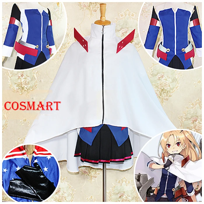 

[Customize] Game Azur Lane USS Cosplay Costume For Halloween freeship