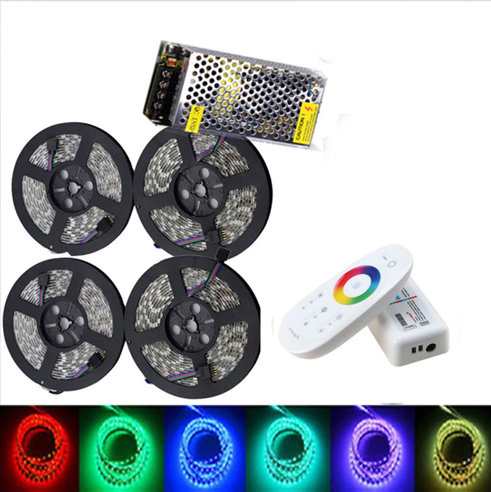 Набор светодиодных лент DC12V RGB RGBW 5050 водонепроницаемая гибкая светодиодная лента