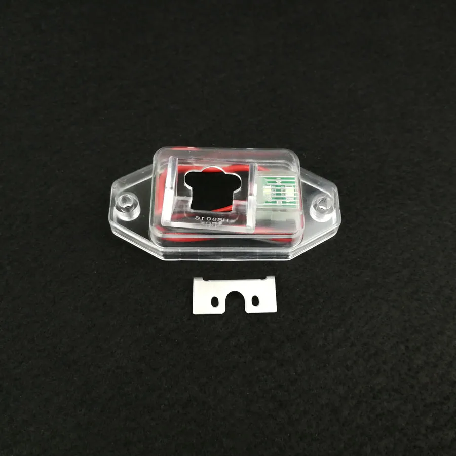 Для Toyota Land Cruiser Prado 120 серии 2005 2006 2007 2008 2009 HD 4LED автомобиля CCD Ночное видение резервная камера заднего вида Камера парковки - Название цвета: Only Plastic Frame